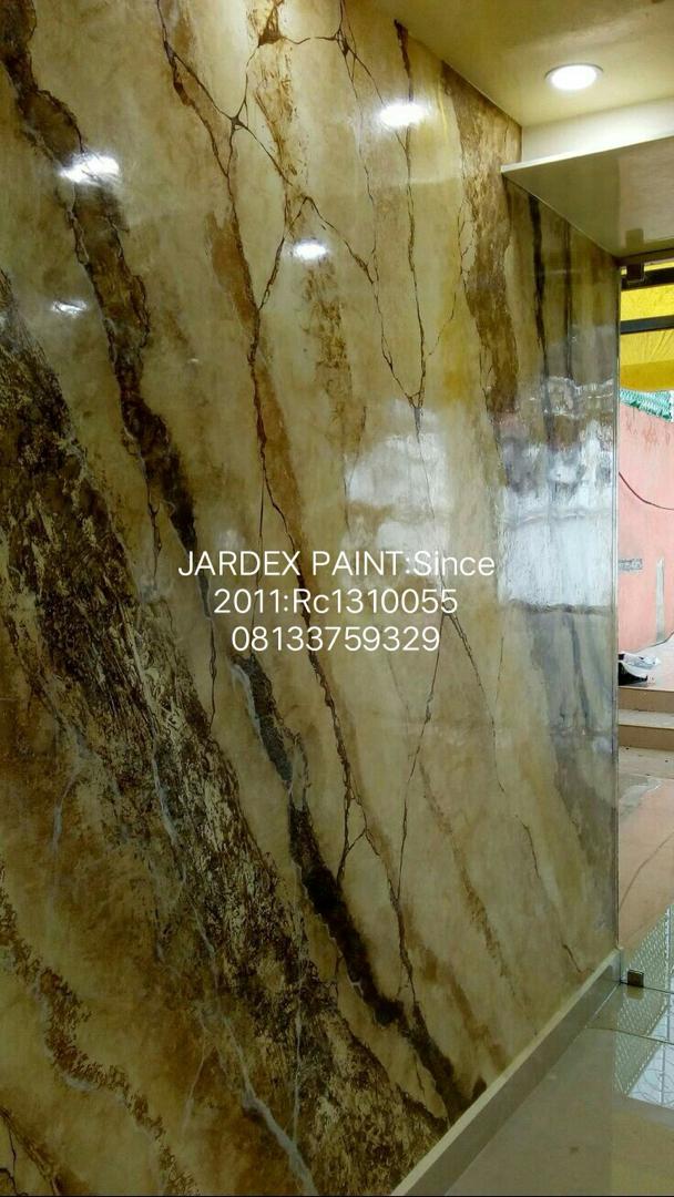 Marble Effect decorative wall finish texture