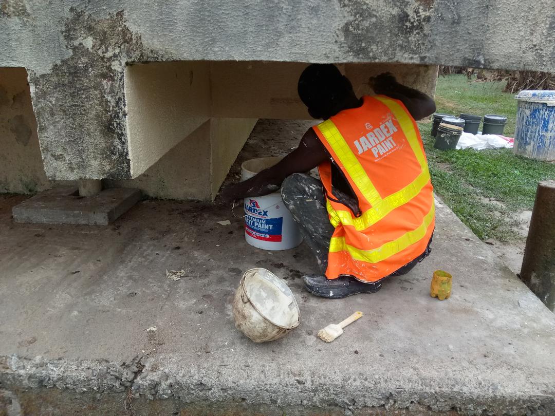 Site photography from Jardex Paint work